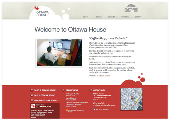 Ottawa House Website