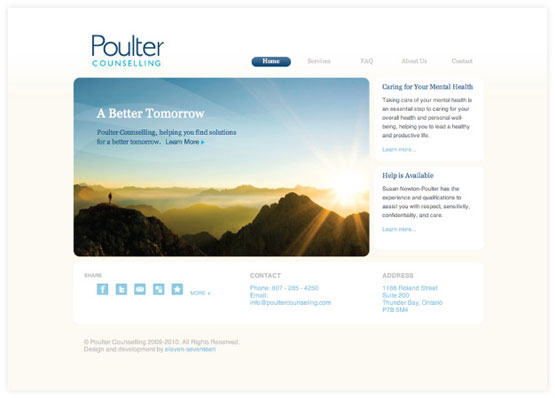 Poulter Counselling Website
