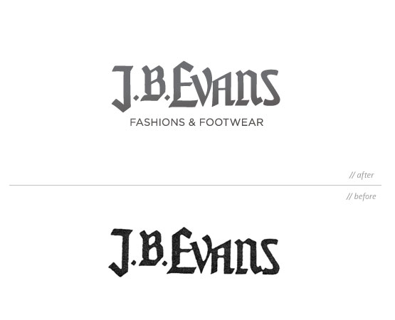 J.B. Evans logo